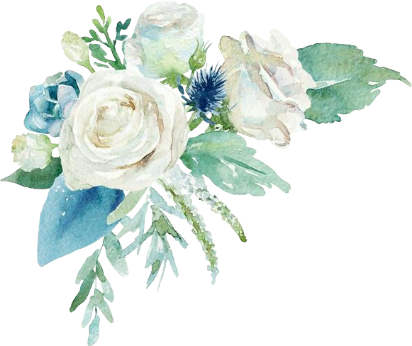 Watercolor Mothersday Flowers Foryou Flores Happymother - Flower (581x488), Png Download