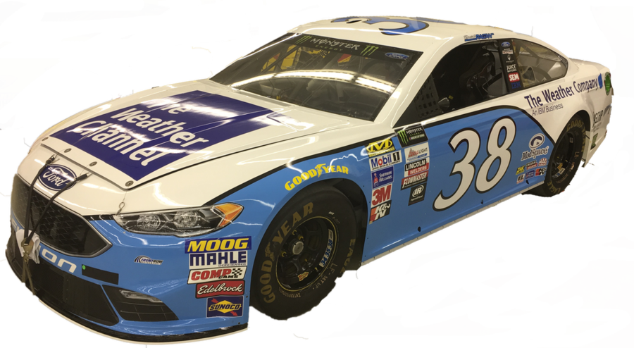 Download Full Size Car Clipart 2017 Monster Energy - David Ragan Weather Channel (900x494), Png Download