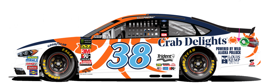 Statesville, N - Action Racing Denny Hamlin 2017 #11 Fedex Cares 1:24 (1100x349), Png Download