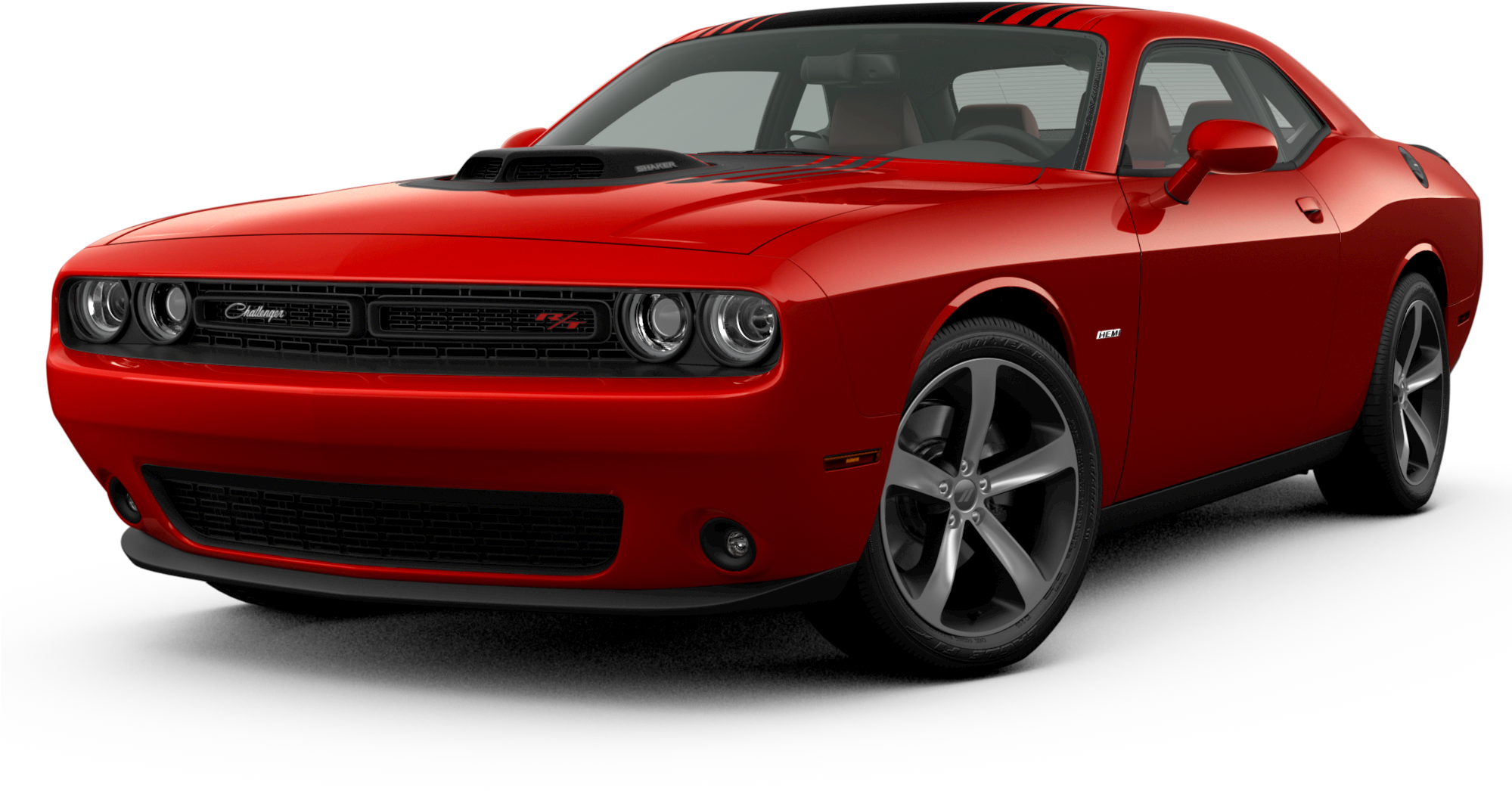 Current 2018 Dodge Challenger Coupe Special Offers - Dodge Challenger Red (1998x1063), Png Download