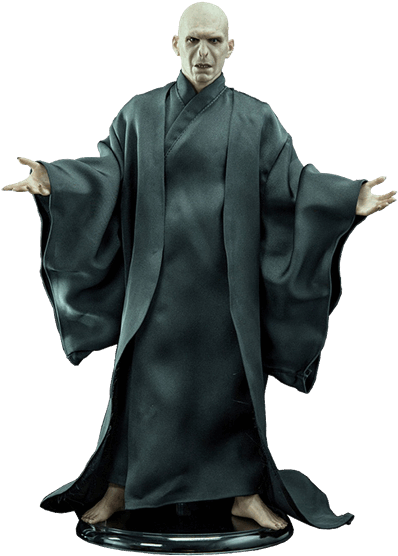 Harry Potter Lord Voldemort 1:6 Scale Action Figure (600x600), Png Download