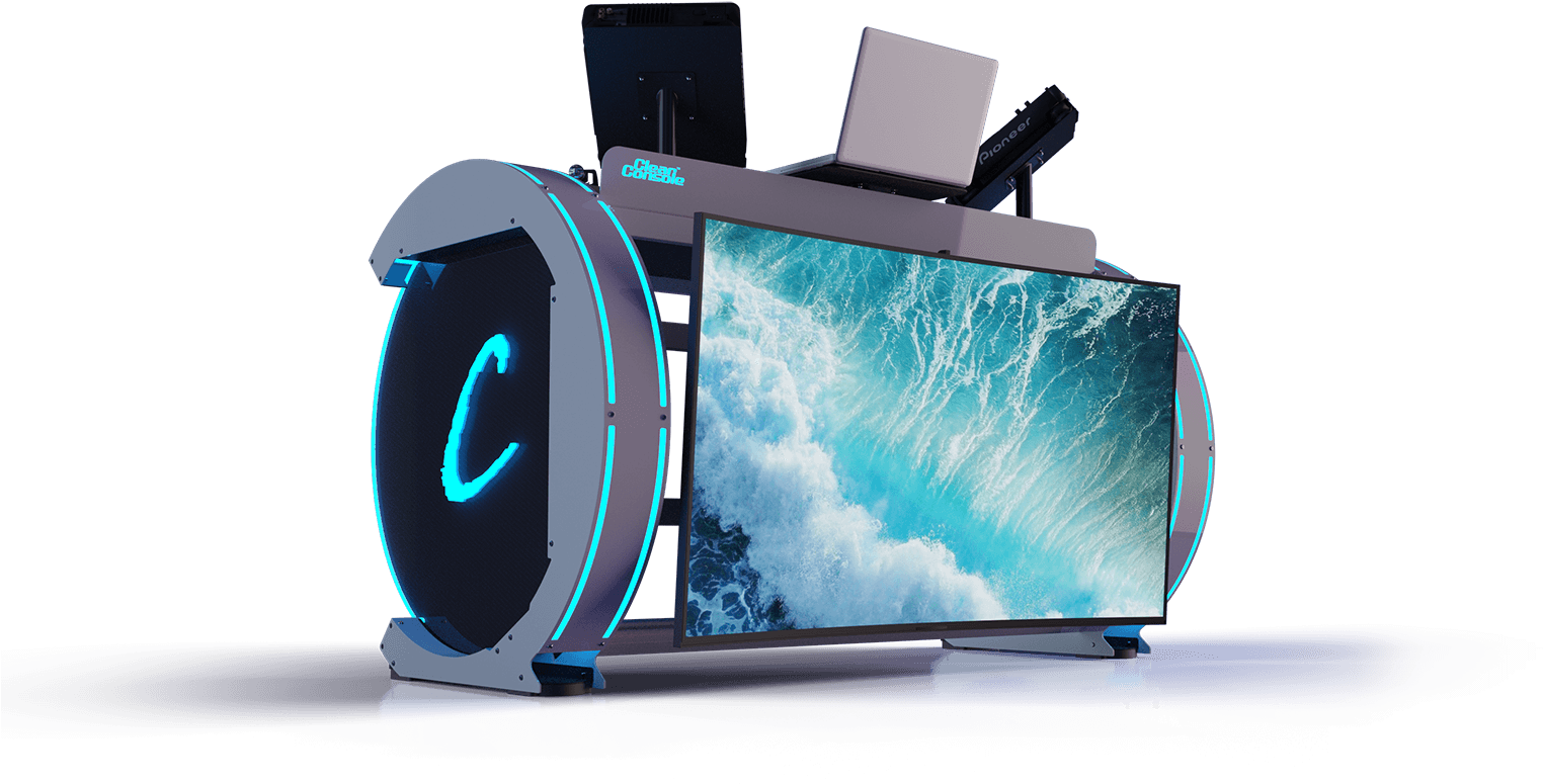Jpg Freeuse C Booth Professional Booths Stands Clearconsole - Storm Waves King Duvet (1528x862), Png Download