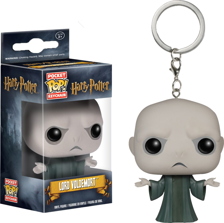 Voldemort Pocket Pop Vinyl Keychain - Funko Pocket Pop Keychain: Harry Potter-voldemort Action (768x765), Png Download