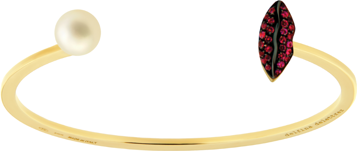 Lips Piercing Bracelet - Body Jewelry (1500x1000), Png Download