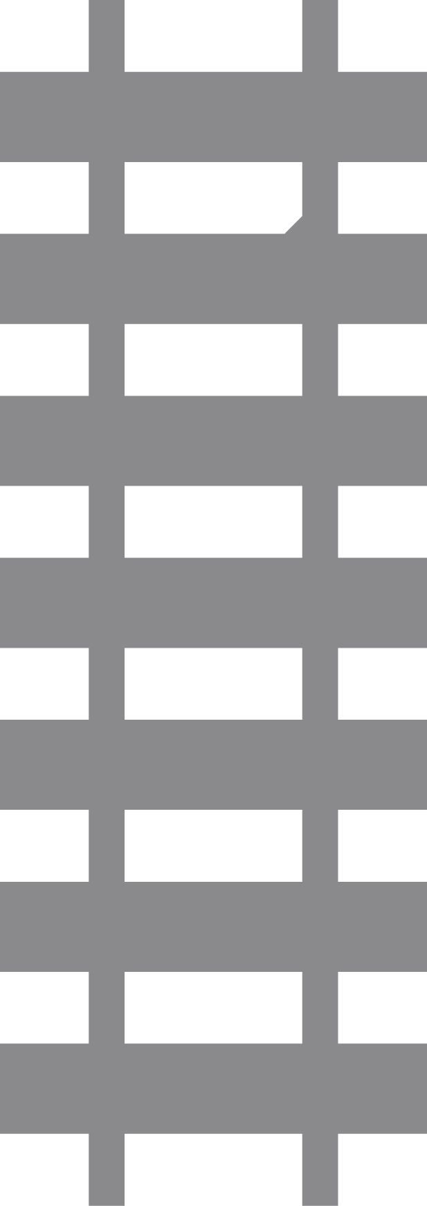 Monochrome (617x1741), Png Download