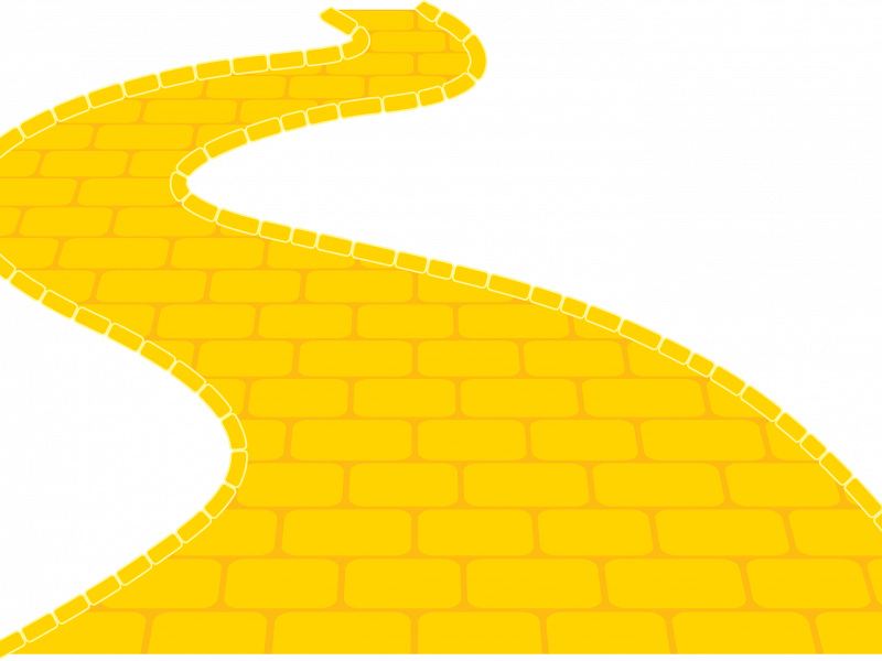 Download Alluring Yellow Brick Road Clipart (800x600), Png Download