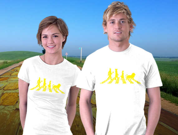 Yellow Brick Abbey Road - Supernatural Sam & Dean Winchester 67 Impala Hunters (571x432), Png Download