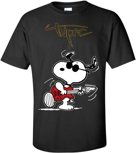 Snoopy Band T Shirt (600x600), Png Download