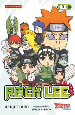 Rock Lee - Rock Lee Les Péripéties D Un Ninja (400x400), Png Download