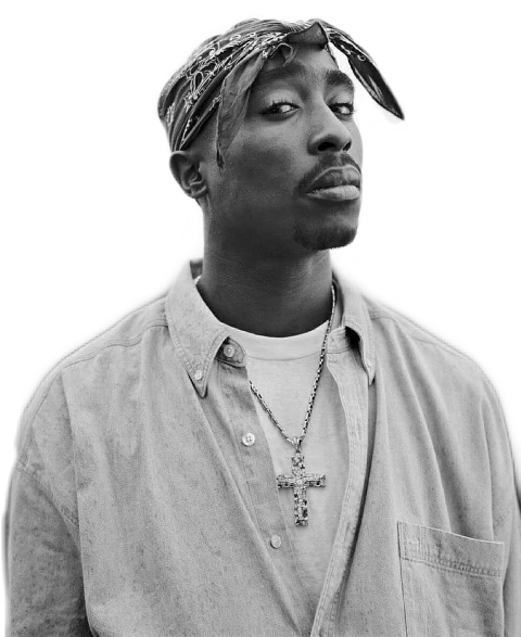 Black And White Rappers (480x587), Png Download
