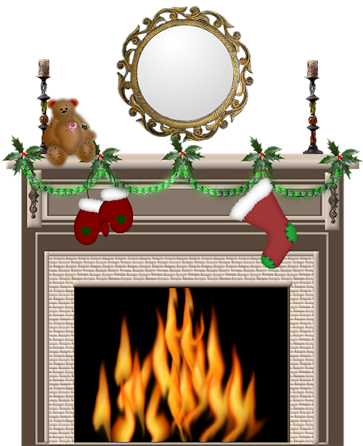 Fireplace (450x450), Png Download