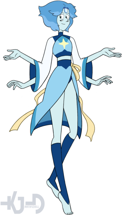 2 - Fusion Pearl Lapis Dianite (422x750), Png Download