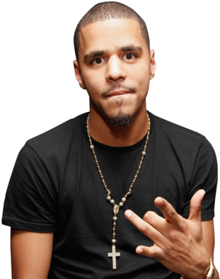 Cole On His Album's Eleventh Hour Jay Z Verse, Reality - J Cole Face Png (330x412), Png Download
