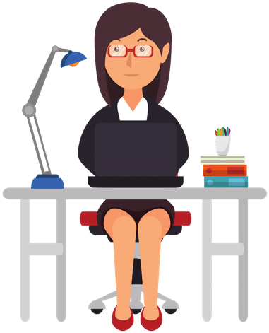 Office Worker - 0shares - Person (500x500), Png Download