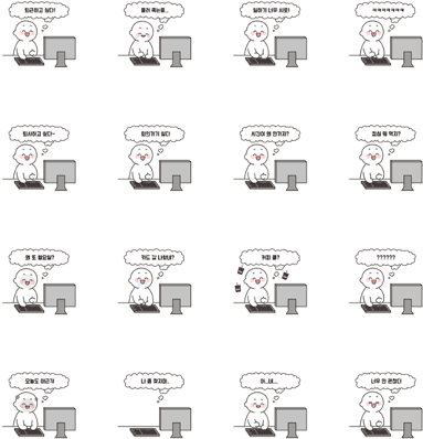 The Mind Of An Office Worker - Cartoon (420x448), Png Download