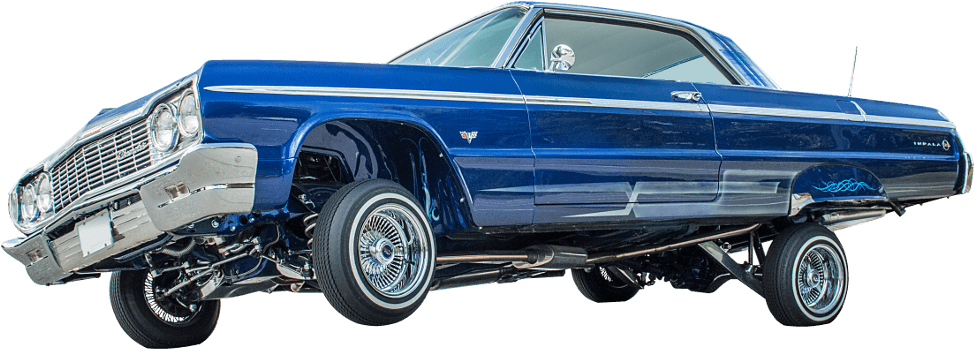1964 Chevrolet Impala Ss - Amc Hurst Sc/rambler (973x423), Png Download