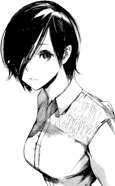 Transparent Tokyo Ghoul - Tokyo Ghoul Touka Manga (500x638), Png Download