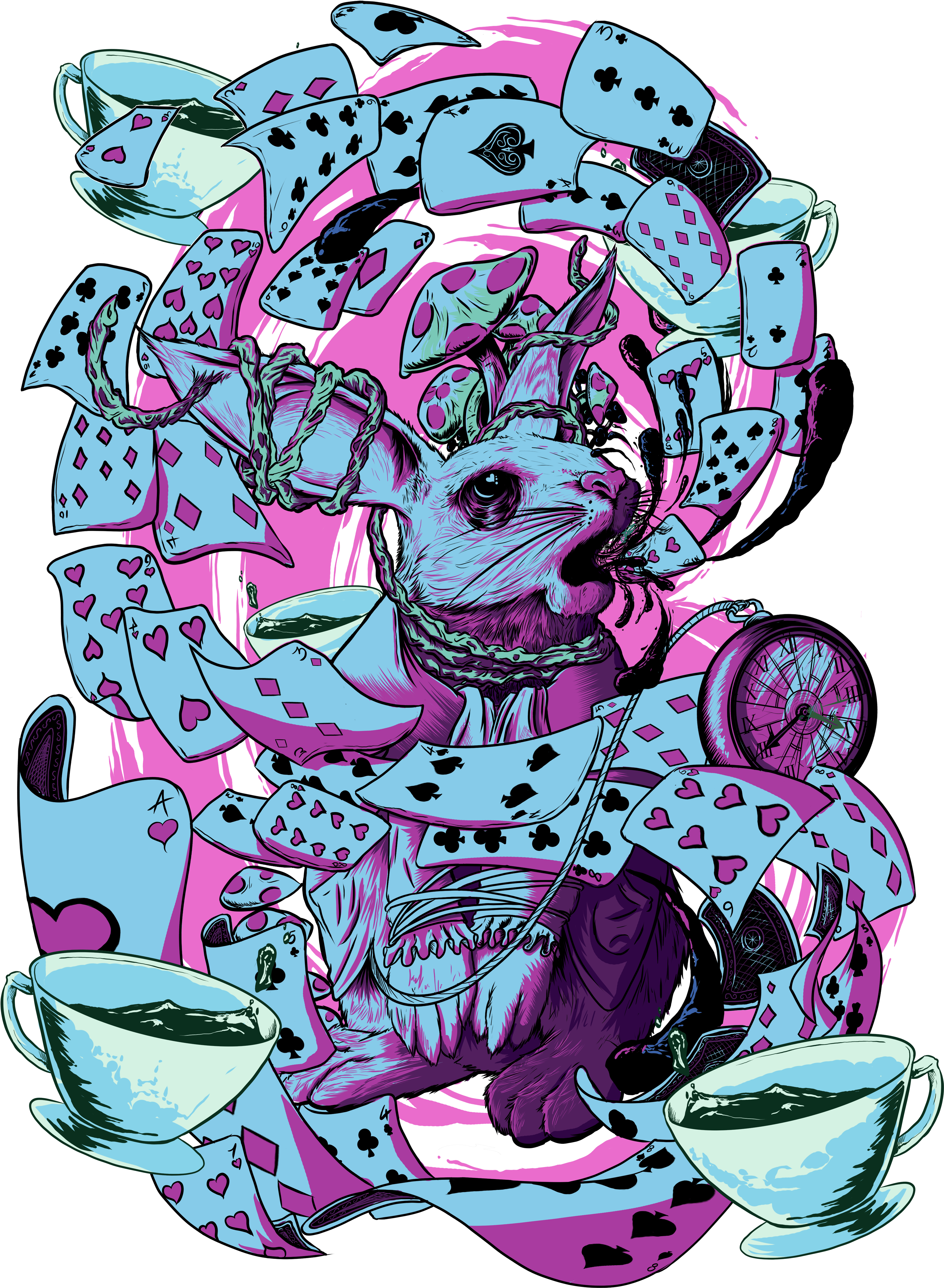 White Rabbit (4000x5086), Png Download