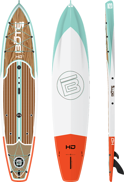 2017 Bote Hd Lowrider 12' All Around Board - Bote Hd 120 Lowrider Classic Paddle Board (535x720), Png Download