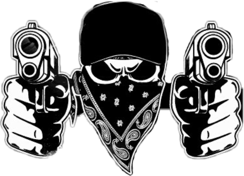 Popular And Trending Gangster Love Stickers On Picsart - Gangster Homies (830x598), Png Download