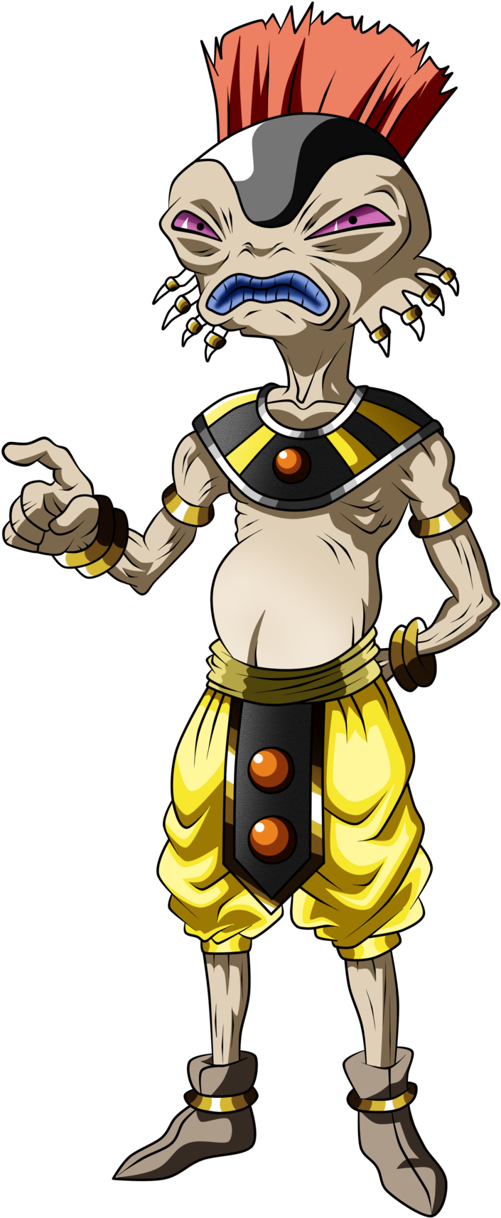 Arack - Arak Dragon Ball Super (1024x1819), Png Download
