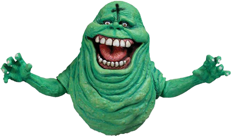 Ghostbusters Slimer Clipart (500x300), Png Download