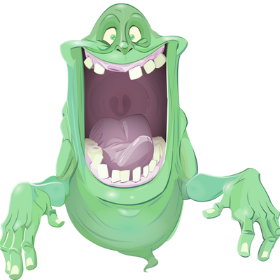 Slimer - Pegajoso Ghostbusters (400x400), Png Download