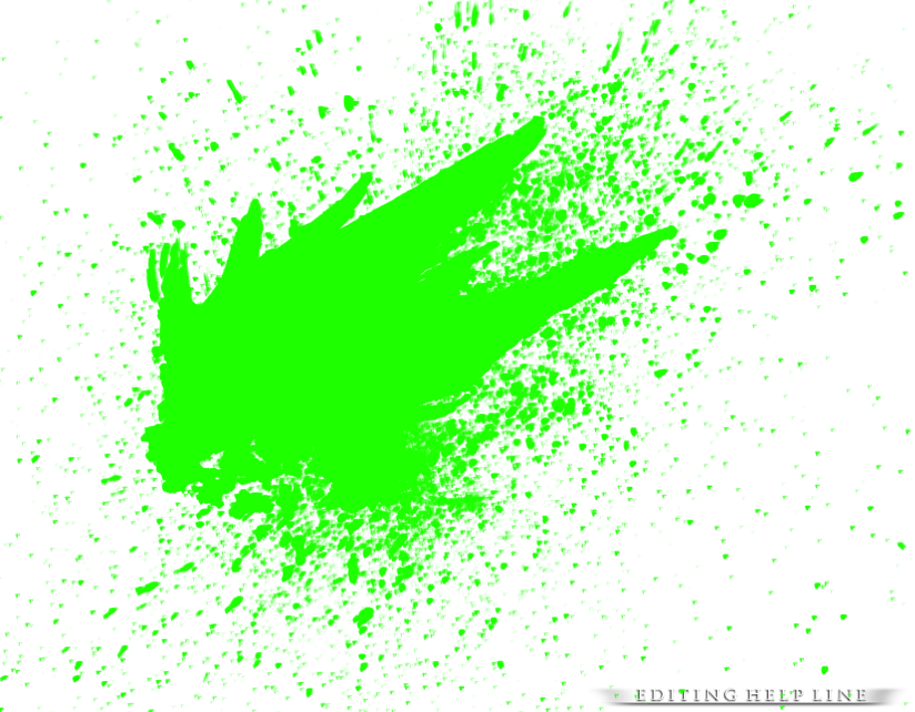 Stylish Brushes - Green Brush Png (824x642), Png Download