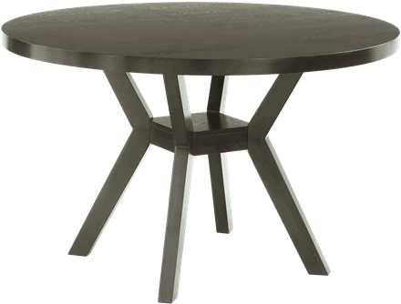 Drake Round Dining Table - Brook Furniture Rental (648x432), Png Download