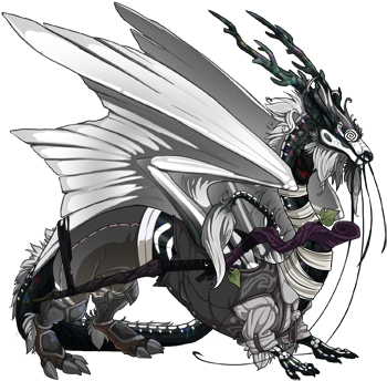 43471967 350 - Flight Rising Imperial Gray (350x350), Png Download