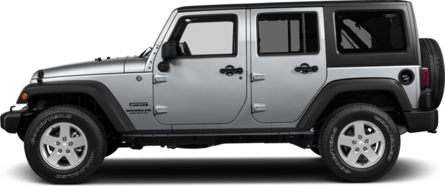 Unlimited Sport Rhd 2018 Jeep Wrangler Jk Suv Unlimited - 2018 Jeep Wrangler Jk Unlimited Sport (640x269), Png Download