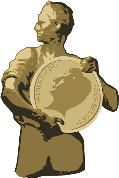 Logo Of Belgium's National League For The Franc's Defense, - National League (400x590), Png Download