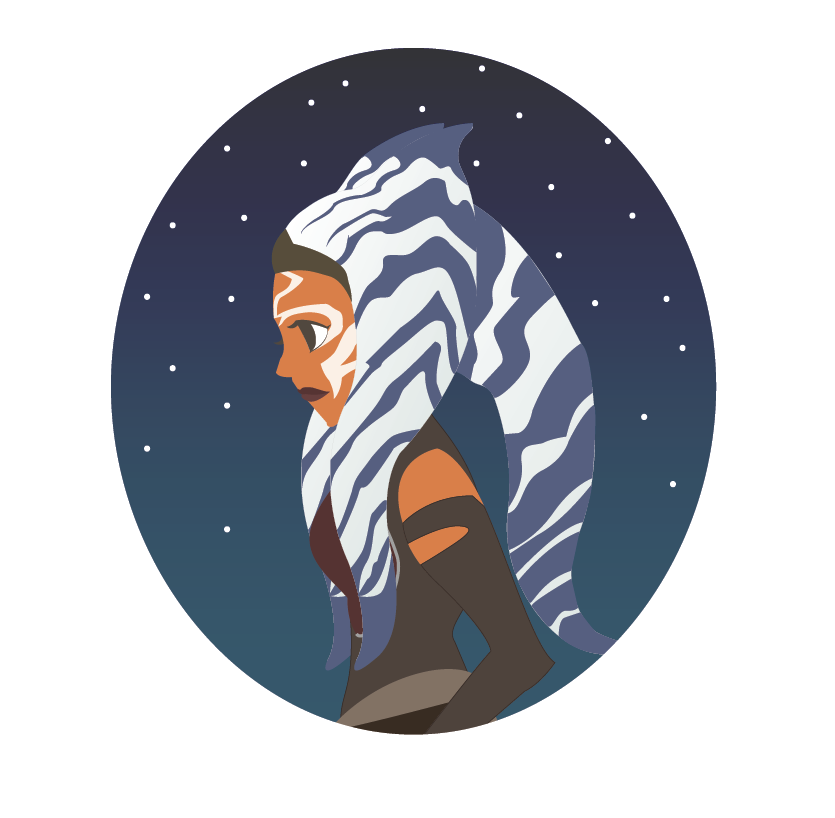 Star Wars Rebels Ahsoka Tano Fulcrum By Lmkyou - Star Wars (835x818), Png Download