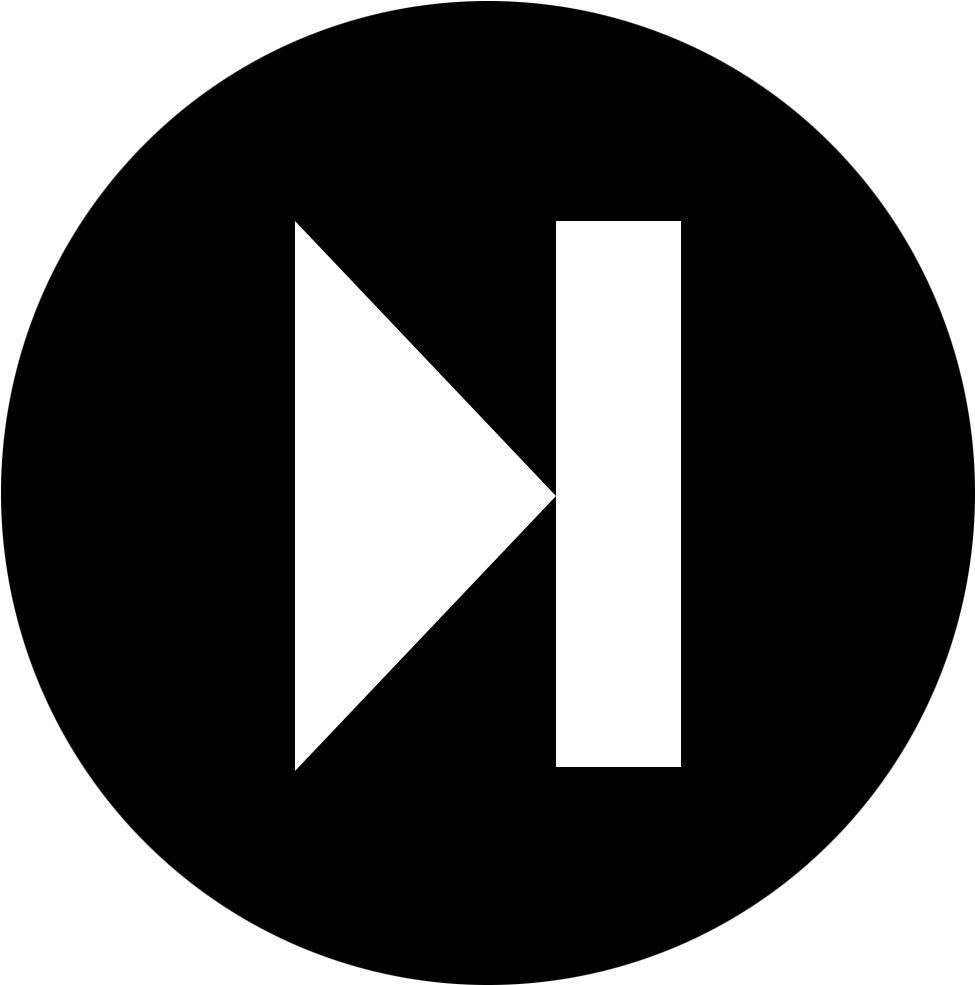 Skip To Content Nxt Collective - Logo Black (1080x1080), Png Download