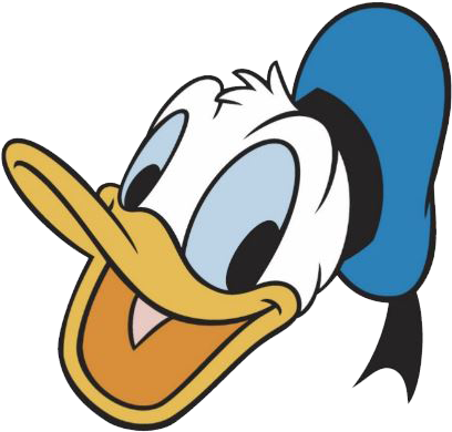 Coolest Mad Face Clipart Donald Duck Face Png Images - Donald Duck Png (425x401), Png Download