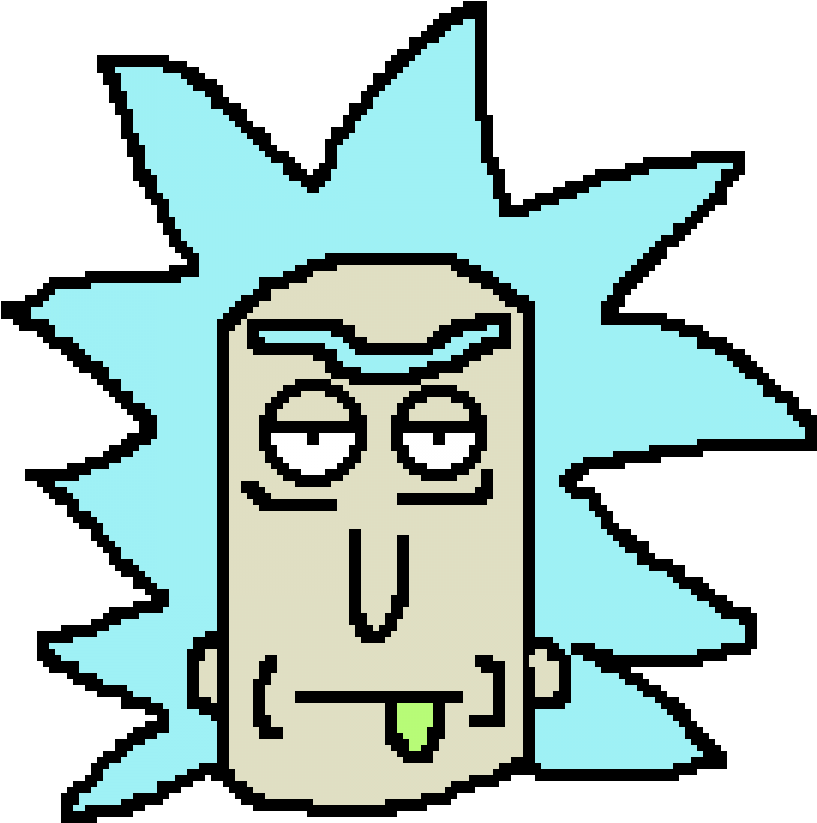 Rick Sanchez - Cartoon (900x1200), Png Download