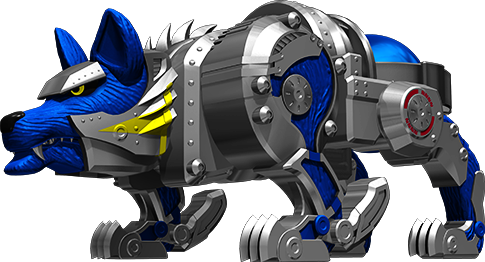 Usk-ookami Voyager - Uchu Sentai Kyuranger Ookami Voyager (485x262), Png Download