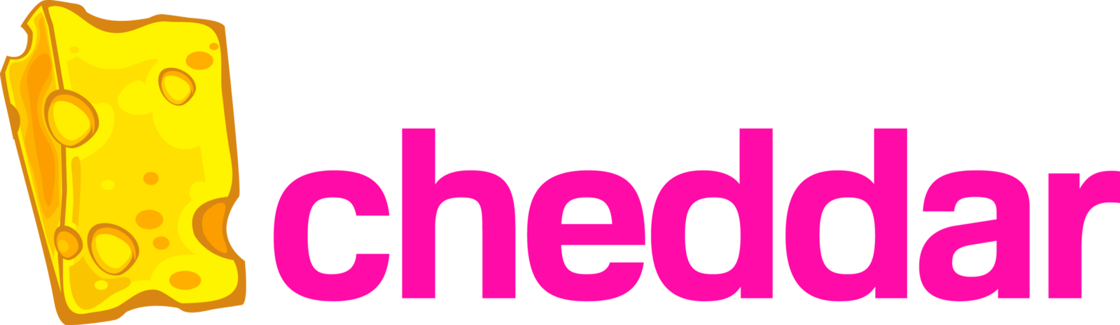 Cheddar Tv Logo (1600x464), Png Download