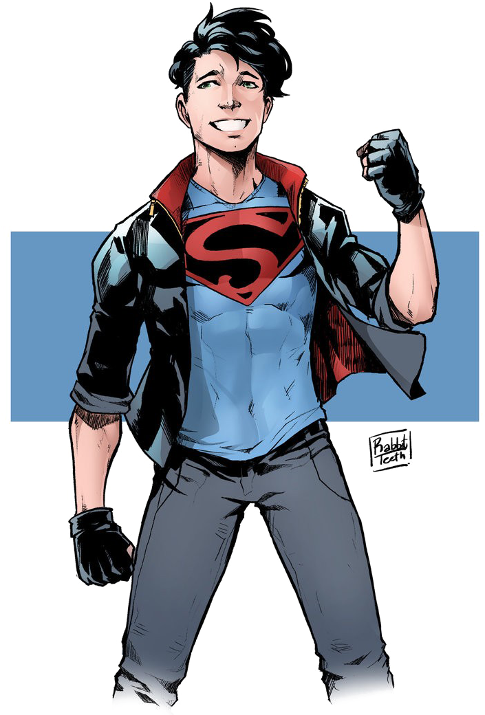 Superboy Png Download Image - Kon El Fan Art (752x1063), Png Download