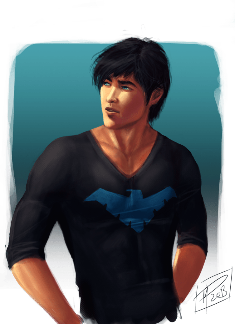 Harry Styles Dick Grayson (752x1063), Png Download