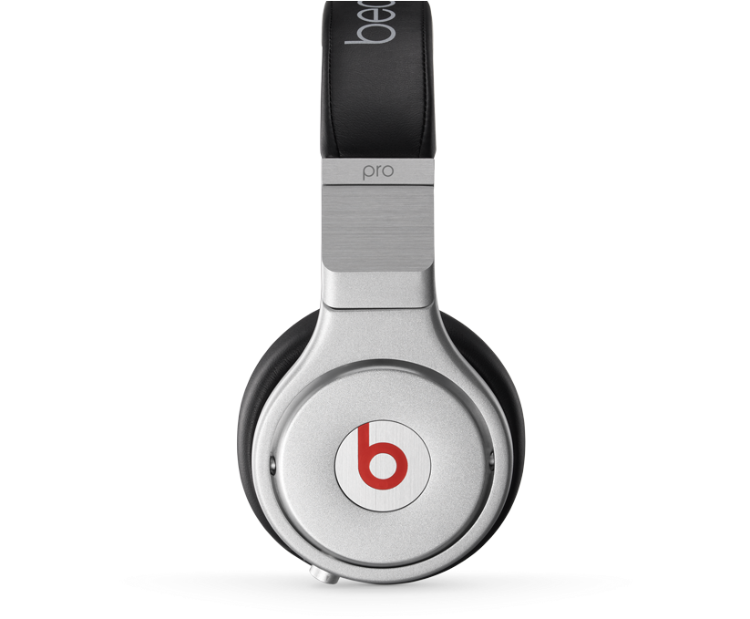 Beats By Dr Dre Pro Over Ear Noise Black Cancelling - Apple Beats Pro Beats Headphones Black (1000x700), Png Download