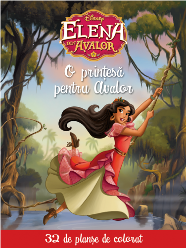 Elena Of Avalor Coloring Book: Coloring Book (500x500), Png Download