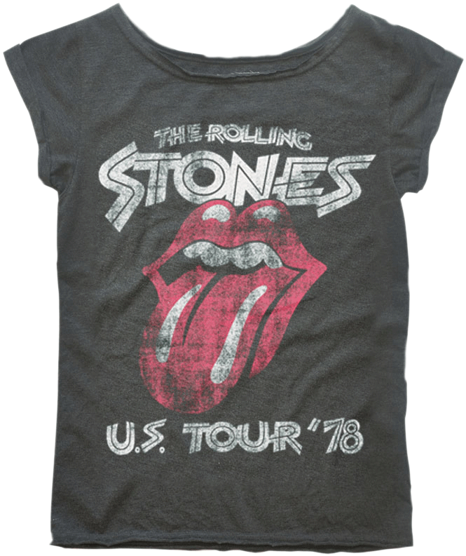 Amplified Womens Rolling Stones Tour 78 2 For 35 Amplified - Rolling Stones 78 T Shirt (700x1000), Png Download