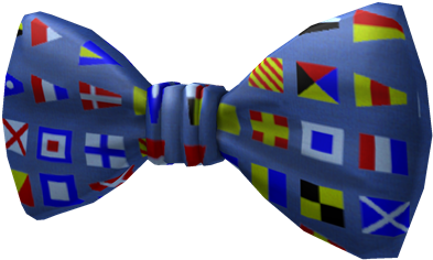 Nautical Bowtie - Roblox (420x420), Png Download