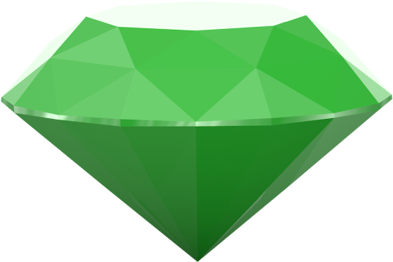 Explore Chaosemerald - Diamond Green Icon (581x397), Png Download