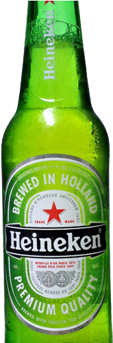 Heineken Bottles - Heineken Lager - 24 Fl Oz Bottle (450x500), Png Download
