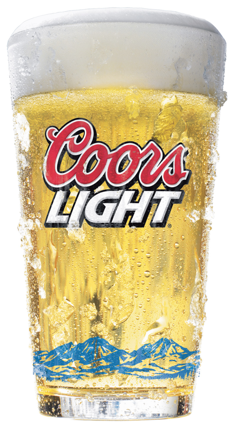 Visit - Coors Light Beer Sticker Decal Vinyl Logo 4 Stickers (1483x1483), Png Download