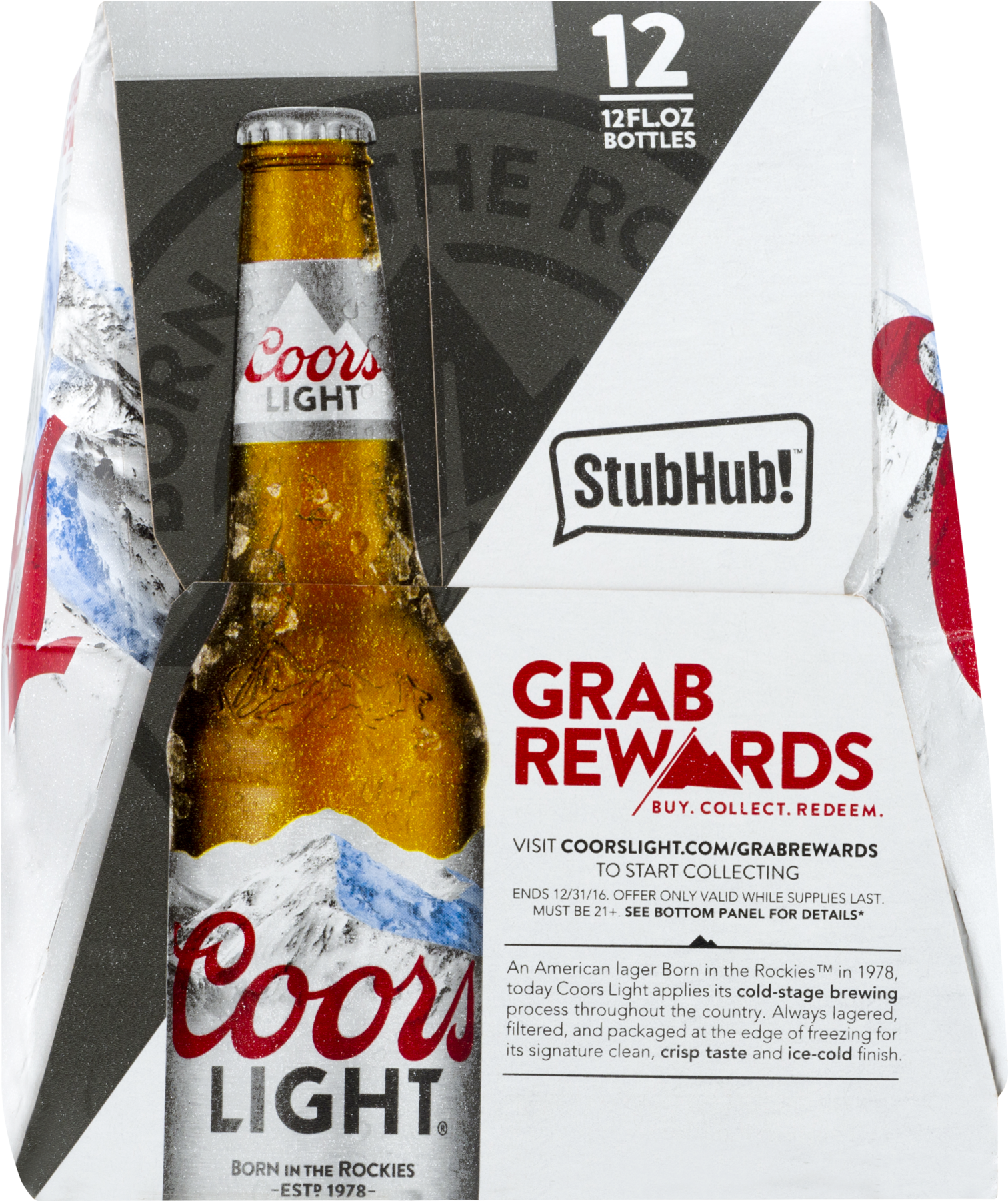 Coors Light Png - Coors Light Beer 24-7 Fl. Oz. Bottles (1800x1800), Png Download