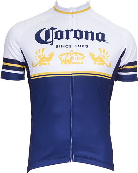 Corona Extra Cycling Jersey (600x600), Png Download