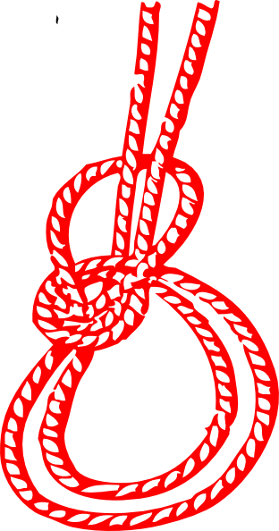 Rope Clip Art - Red Rope Clipart (312x594), Png Download
